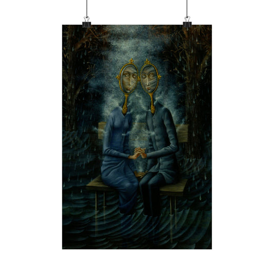 Remedios Varo 'The Lovers, 1963' - High-Quality Surrealist Art Print - Vintage Masterpiece Wall Decor for Home & Office