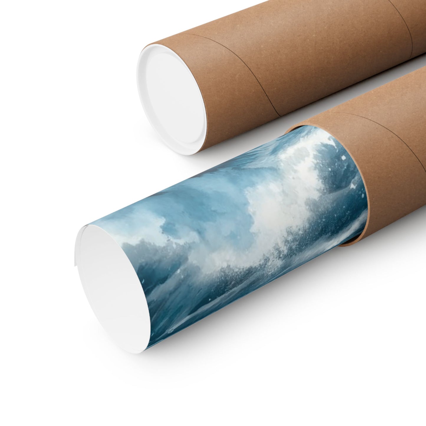 Blue Albatross Bird Art Print, Elegant Matte Poster on Archival Paper, Perfect for Home or Office Decor, Great Gift