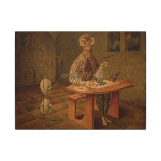 Remedios Varo The Creation of The Birds Canvas Print, Surrealist Art Masterpiece