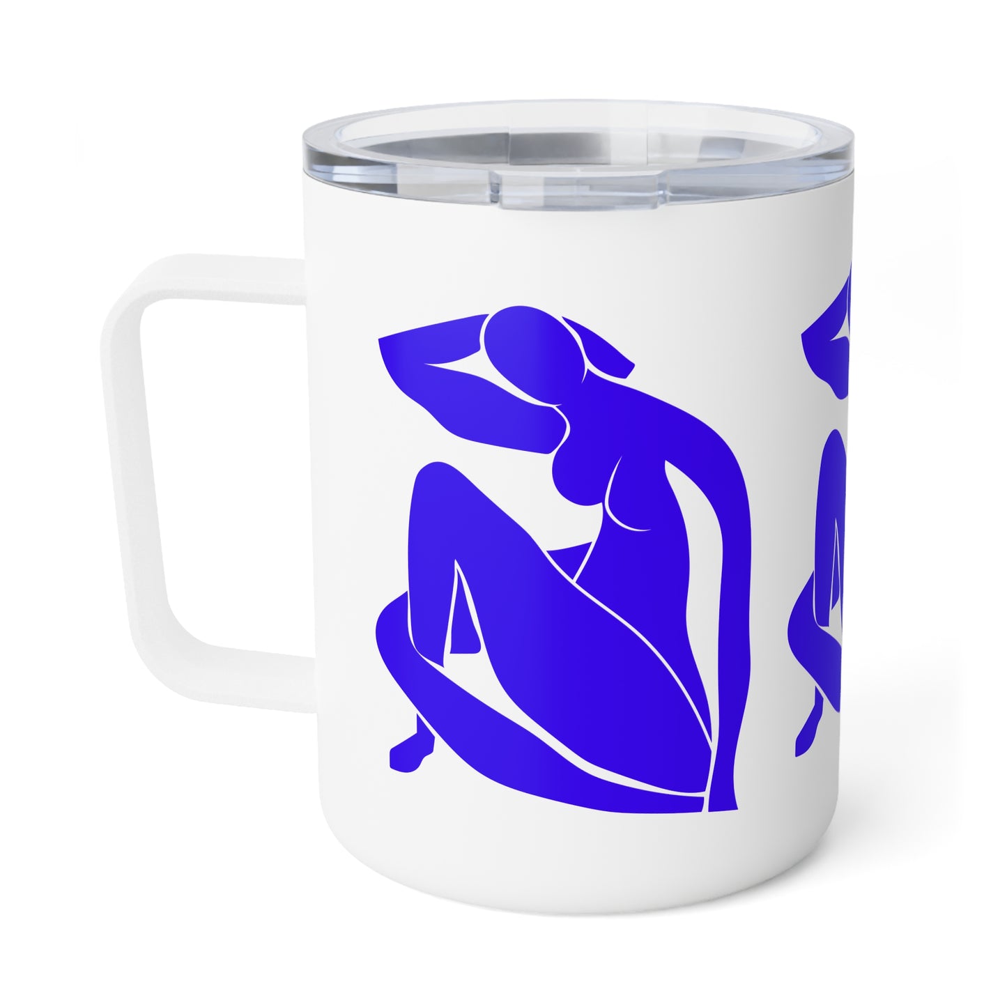 Art Coffee Mug, Henri Matisse Blue Nude Design, Art Lover Stainless Steel Tea Cup