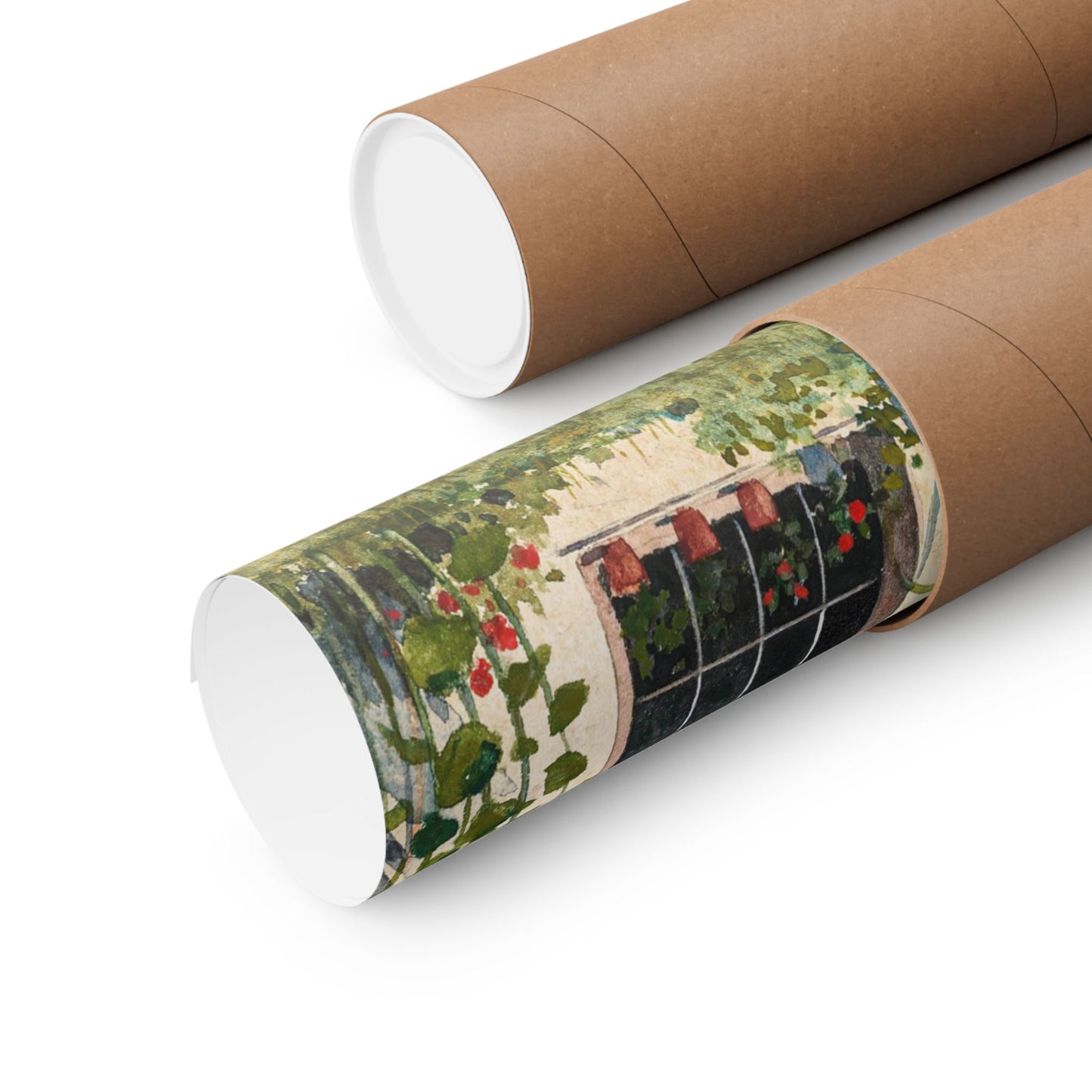 Winslow Homer In the Garden Print, Classic American Fine Art Poster, Ideal Home Decor and Art Lover Gift