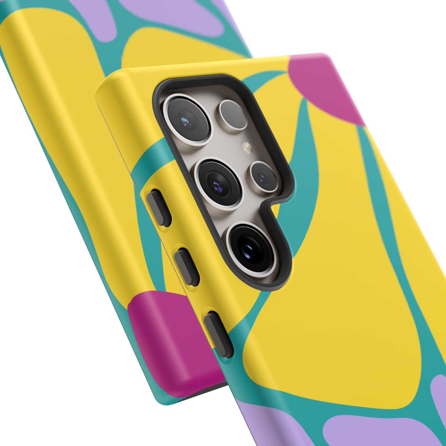 Matisse Style Floral Tough Phone Case, Colorful Abstract Flowers, Gift for Art Lovers, Wide Range of Smartphones