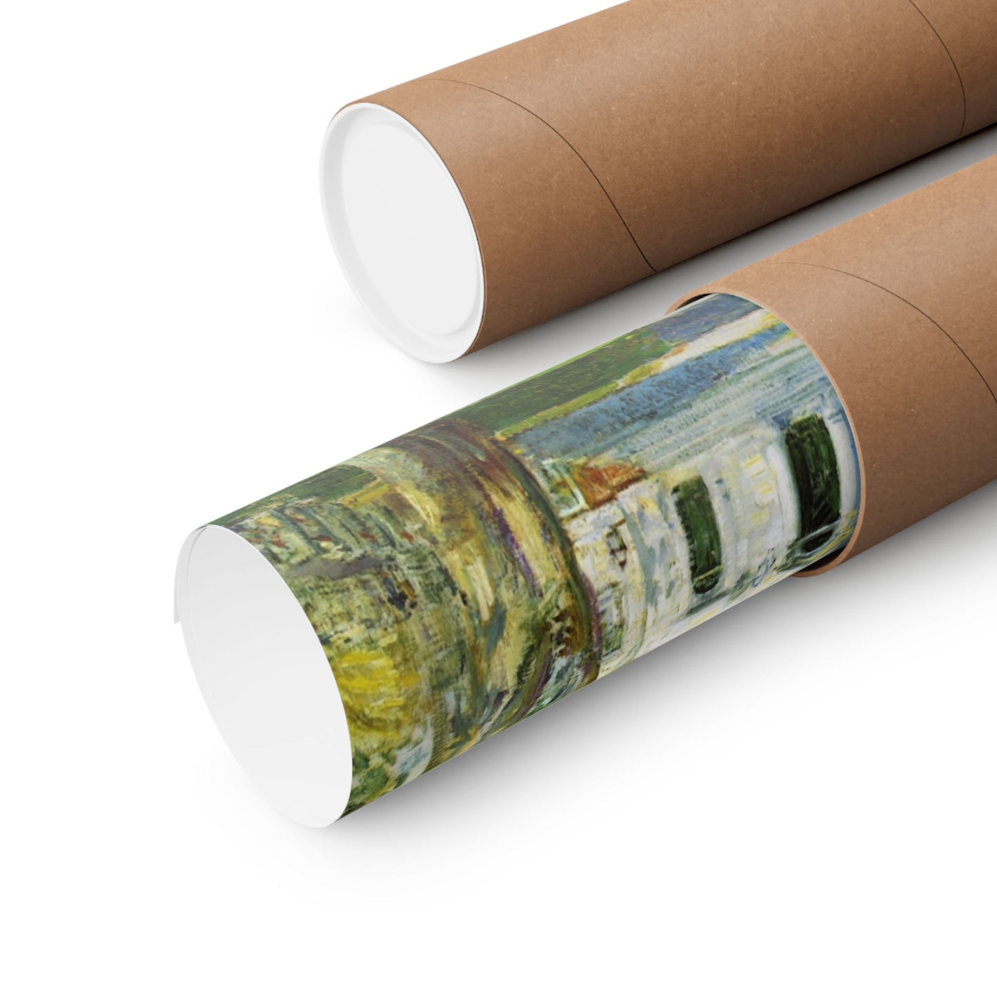 The Church at Gloucester by Childe Hassam, American Impressionist Art Print, New England Wall Decor