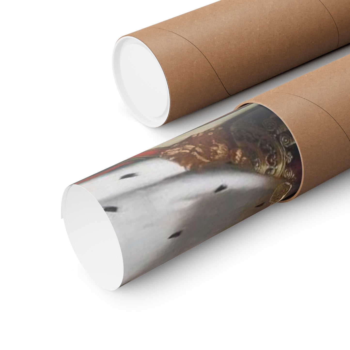 Napoleon on Imperial Throne by Ingres - 1806 Masterpiece Print - Classic French Art Poster for Home Decor