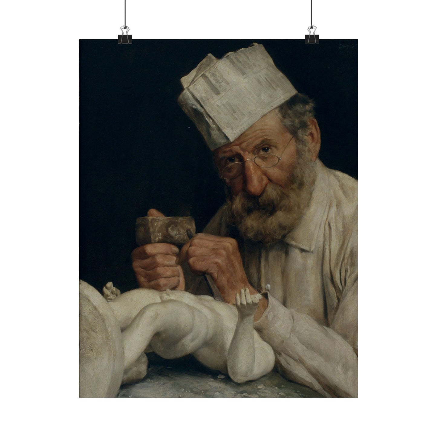 The Sculptor by Antoni Fabres - Fine Art Print Reproduction - Stunning Wall Decor