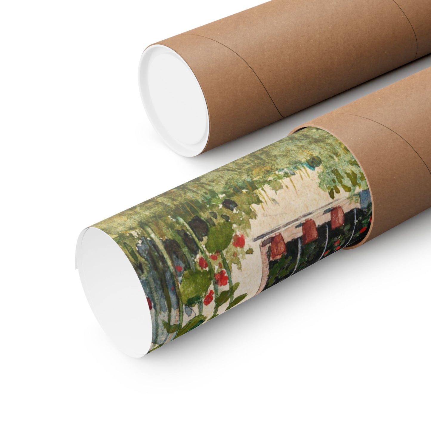 Winslow Homer In the Garden Print, Classic American Fine Art Poster, Ideal Home Decor and Art Lover Gift