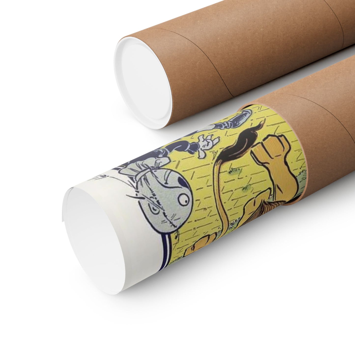 Vintage Dorothy Meets Cowardly Lion Wizard of Oz Print - 1900 L. Frank Baum Classic - William Denslow Illustration Poster