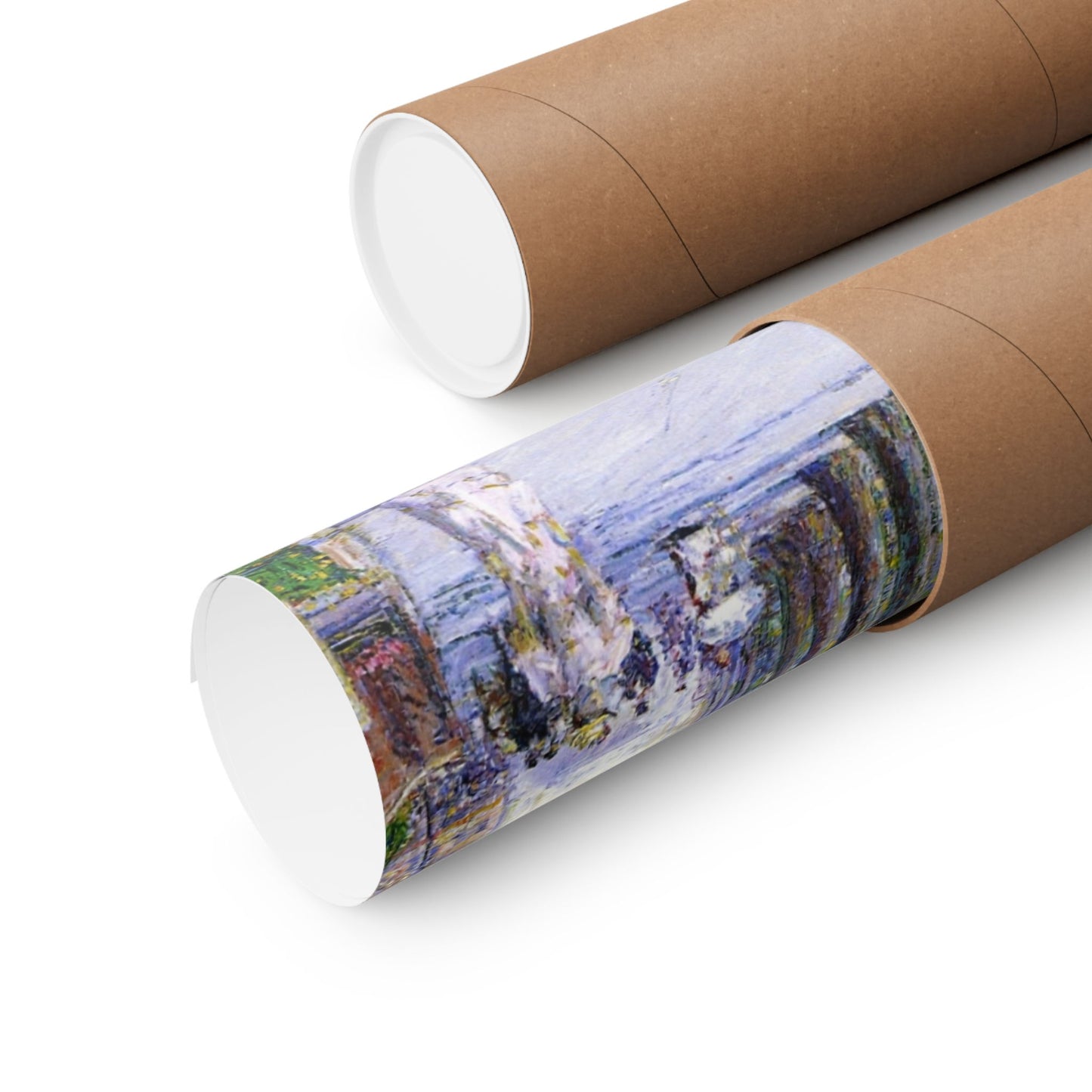 Washington Arch, Spring by Childe Hassam, Impressionist Cityscape Art Print, Classic American Artwork Poster, Great Gift to Loved Ones