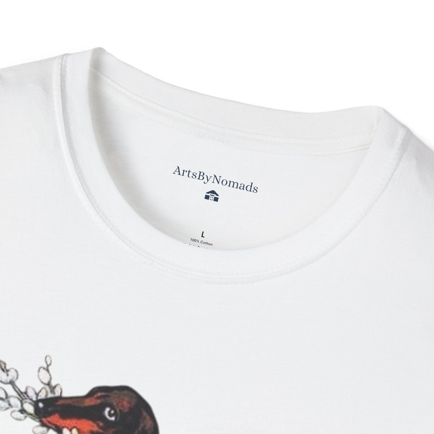 Vintage Dachshund Dog Unisex Softstyle T-Shirt, Cute Pet Lover Tee, Retro Animal Graphic Top, Gift for Dog Owners, Dog Mom Dad Shirt