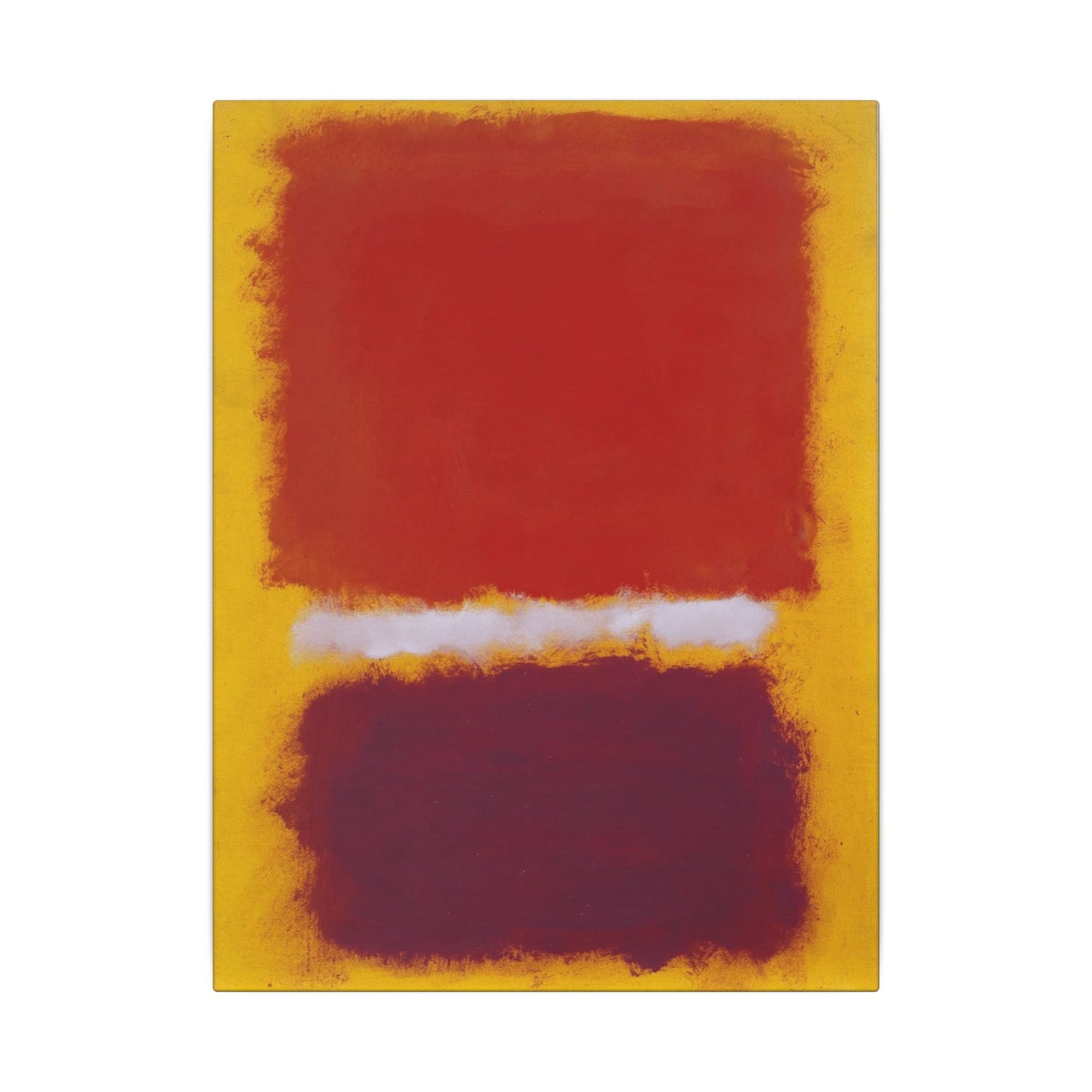Mark Rothko Art Canvas, Untitled 1959, Vivid Color Abstract, Modern Home Decor, Statement Wall Hanging